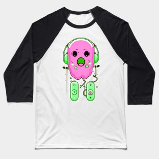 horror and cute eyes fantastic and gotic graphic design ironpalette Baseball T-Shirt